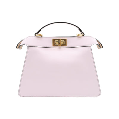 Fendi Peekaboo Iseeu Small Bikini Girls Handbag In Lilach