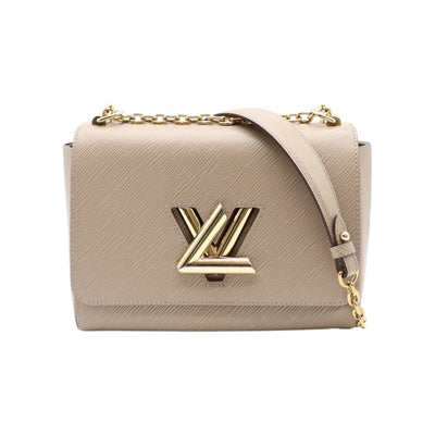 Louis Vuitton Twist MM Epi Leather Bag In Taupe