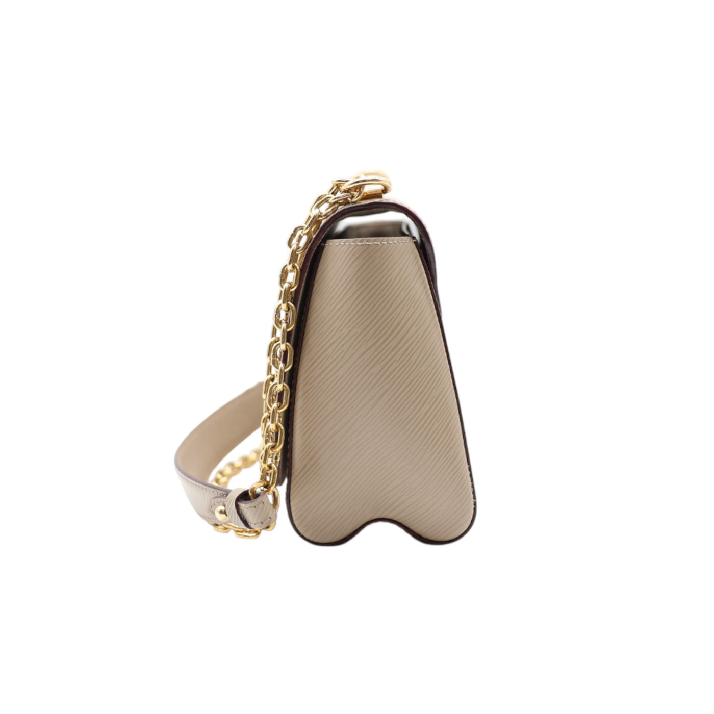 Louis Vuitton Twist MM Epi Leather Bag In Taupe