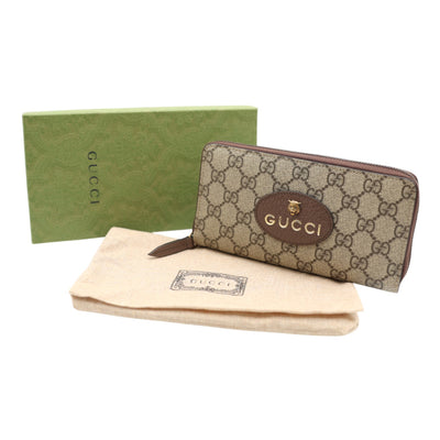 Gucci Neo Vintage GG Supreme Zip Around Wallet