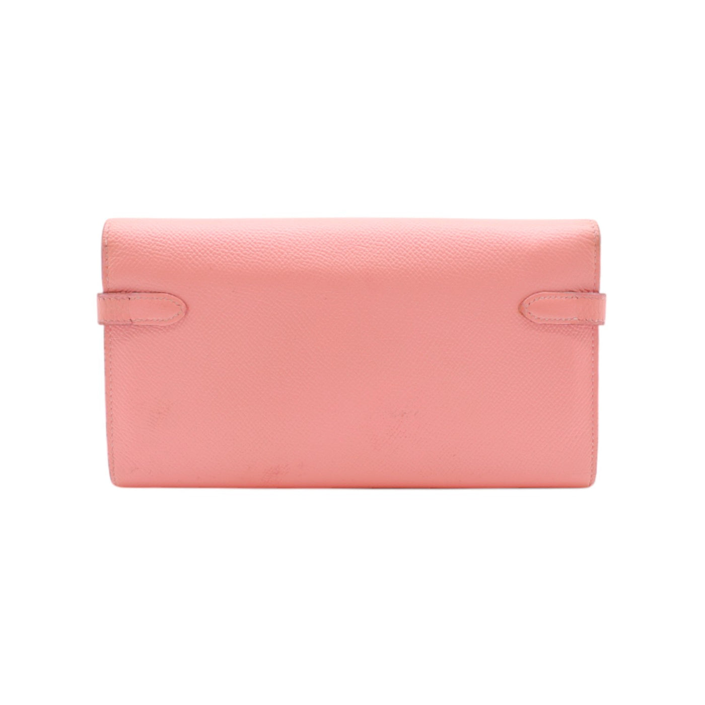 Hermès Kelly Longue Wallet In Pink Rose