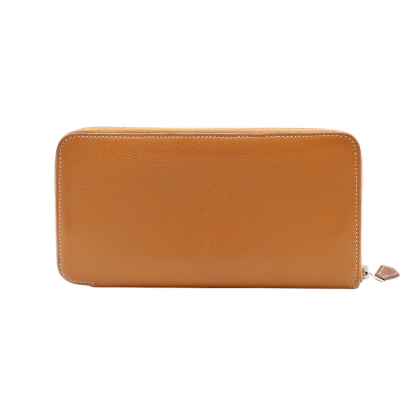 Hermès Azap Silk'In Classique Long Wallet In Brown