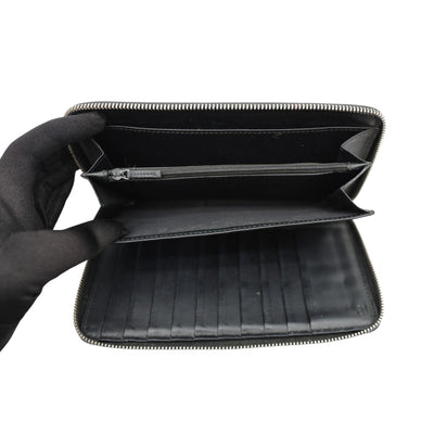 Gucci Guccissima Leather Zip Around Long Wallet