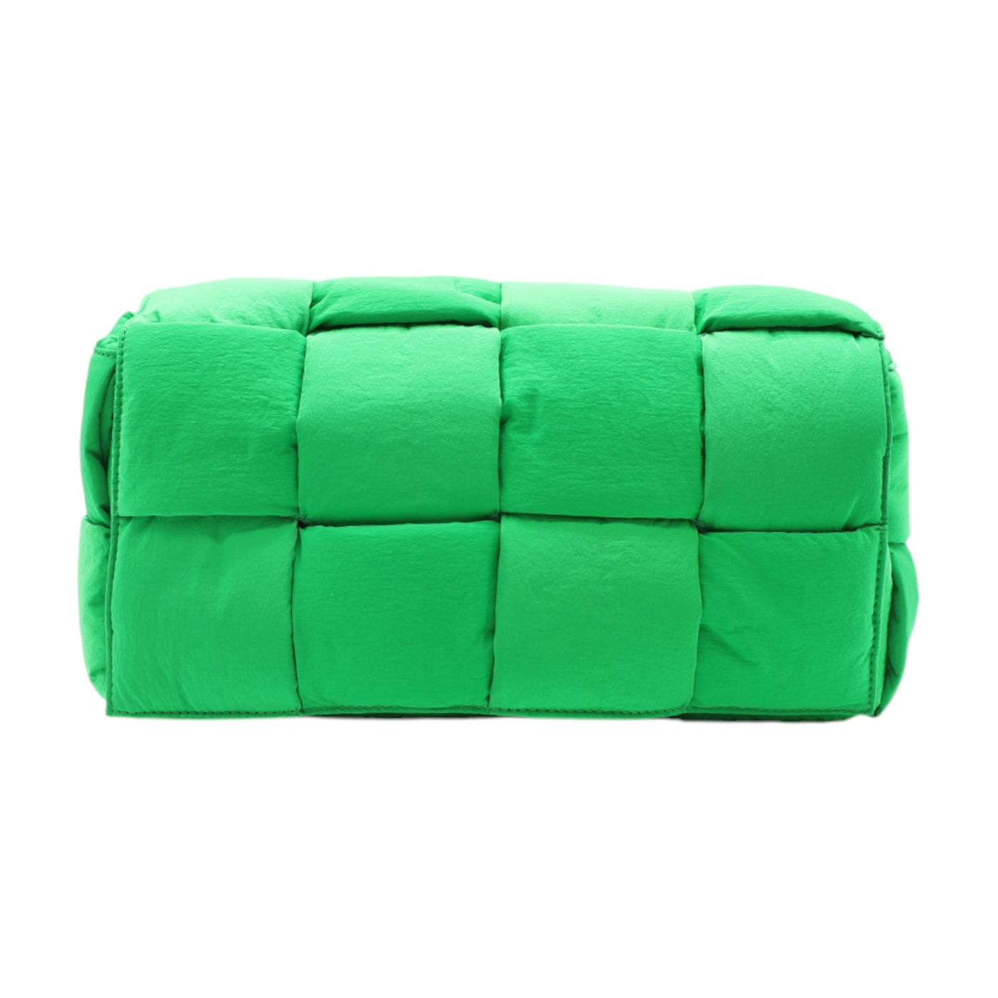 Bottega Veneta Padded Tech Cassette Nylon Crossbody Bag In Green