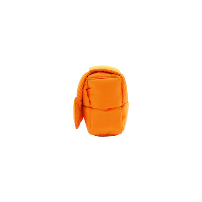 Bottega Veneta Padded Mini Candy Cassette Nylon Crossbody Bag In Orange