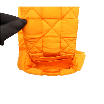 Bottega Veneta Padded Mini Candy Cassette Nylon Crossbody Bag In Orange