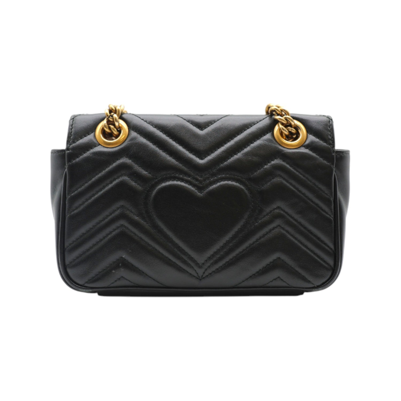 Gucci GG Marmont Medium Shoulder Bag In Black