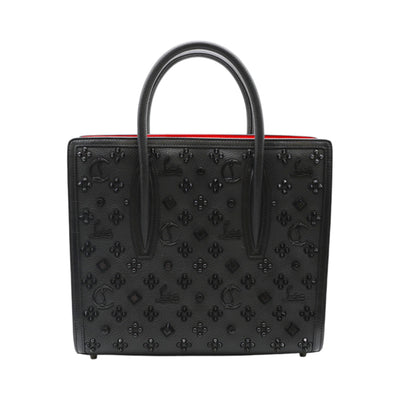 Christian Louboutin Paloma Medium Leather Tote Bag In Black