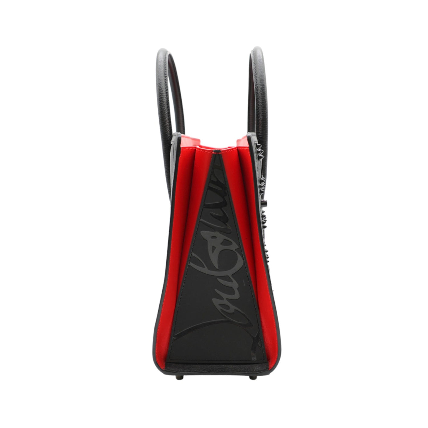 Christian Louboutin Paloma Medium Leather Tote Bag In Black