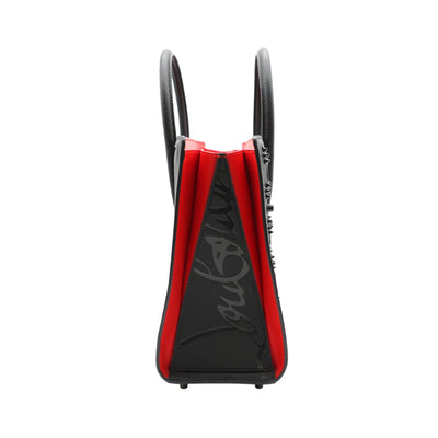 Christian Louboutin Paloma Medium Leather Tote Bag In Black