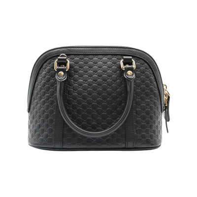 Gucci Microguccissima Mini Dome Bag In Black