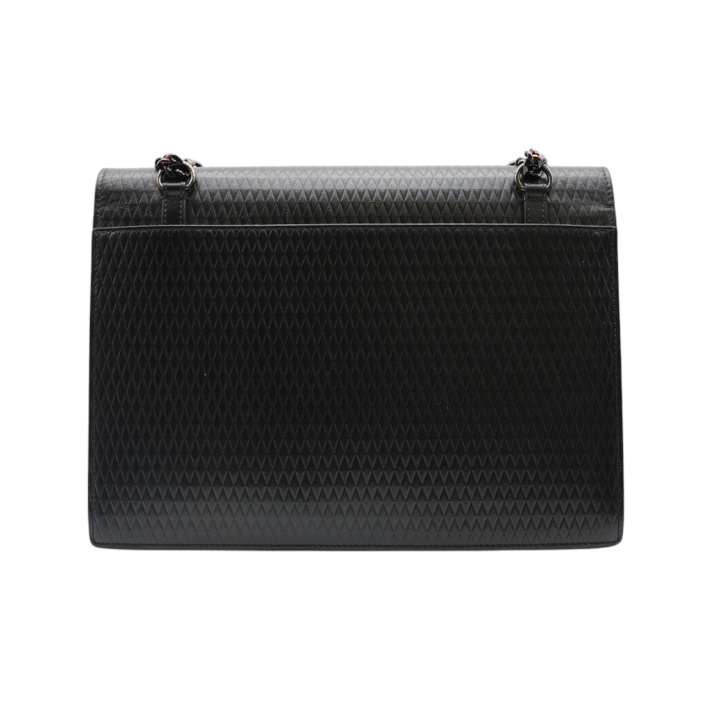Christian Louboutin Large Elisa Leather Shoulder Bag In Black