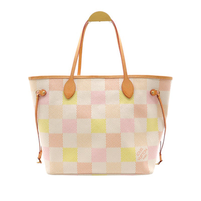 Louis Vuitton Damierlicious Neverfull MM Tote Bag