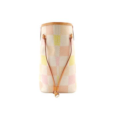 Louis Vuitton Damierlicious Neverfull MM Tote Bag