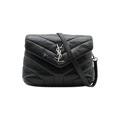 Yves Saint Laurent Handbag LouLou Small Quilted Crossbody in Black