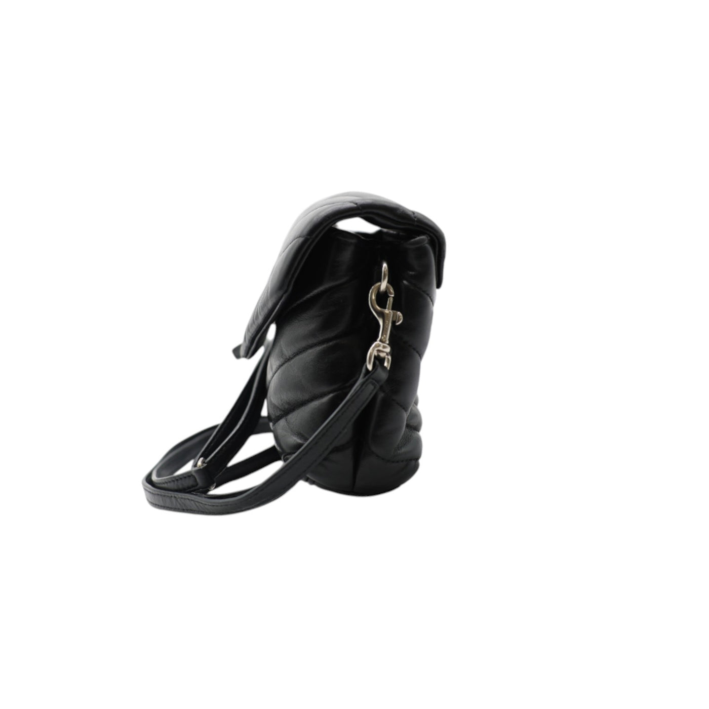 Yves Saint Laurent Handbag LouLou Small Quilted Crossbody in Black