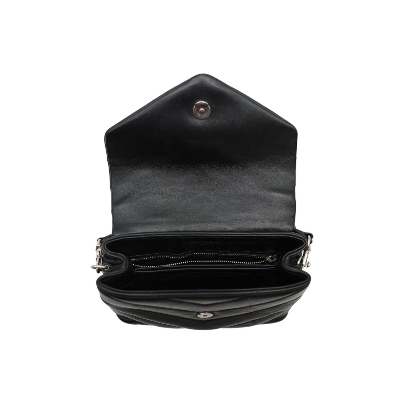 Yves Saint Laurent Handbag LouLou Small Quilted Crossbody in Black