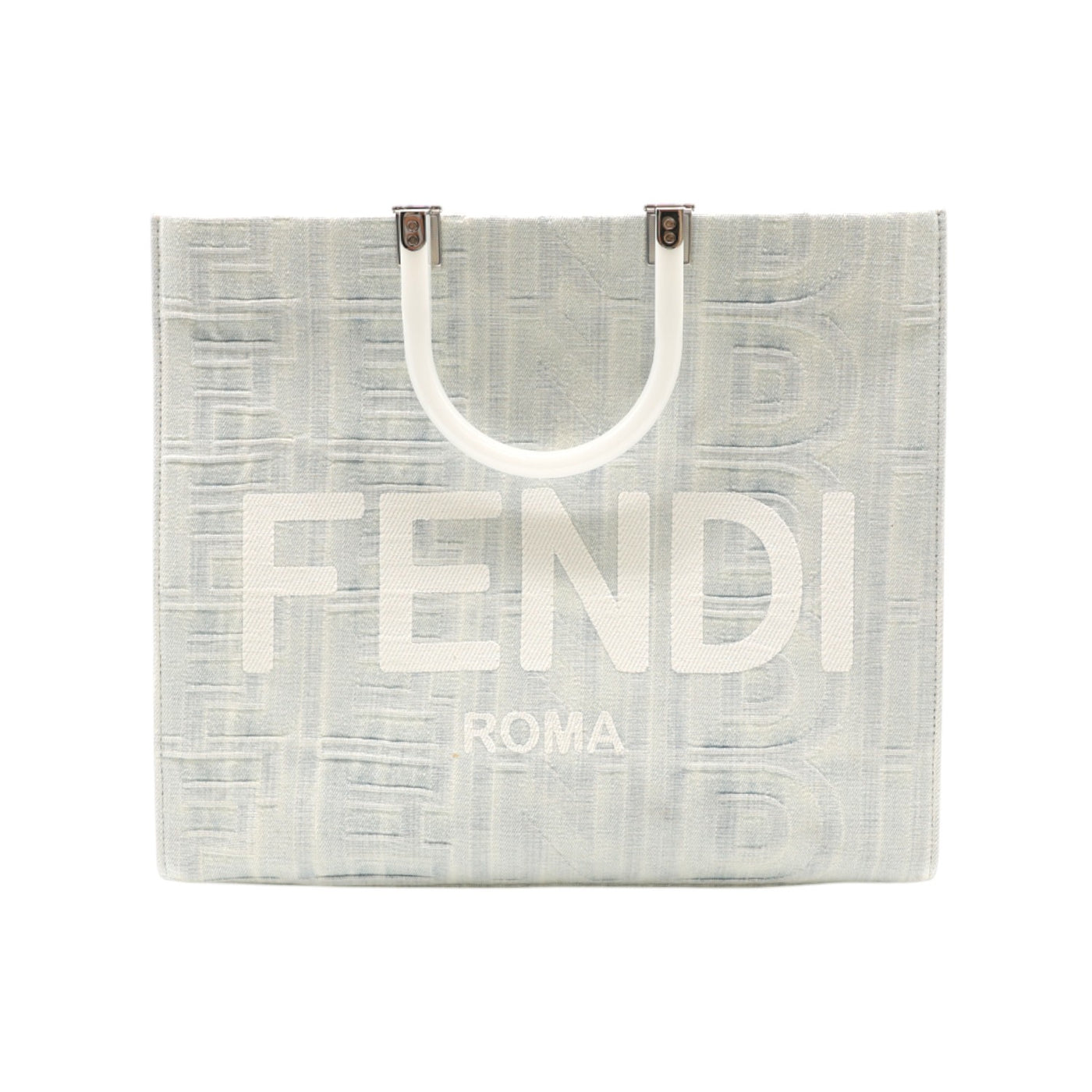 FENDI x Marc Jacobs Sunshine Medium Denim Tote Bag