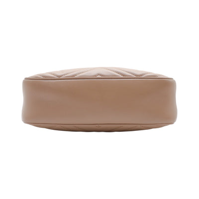 Gucci GG Marmont Small Camera Bag In Taupe