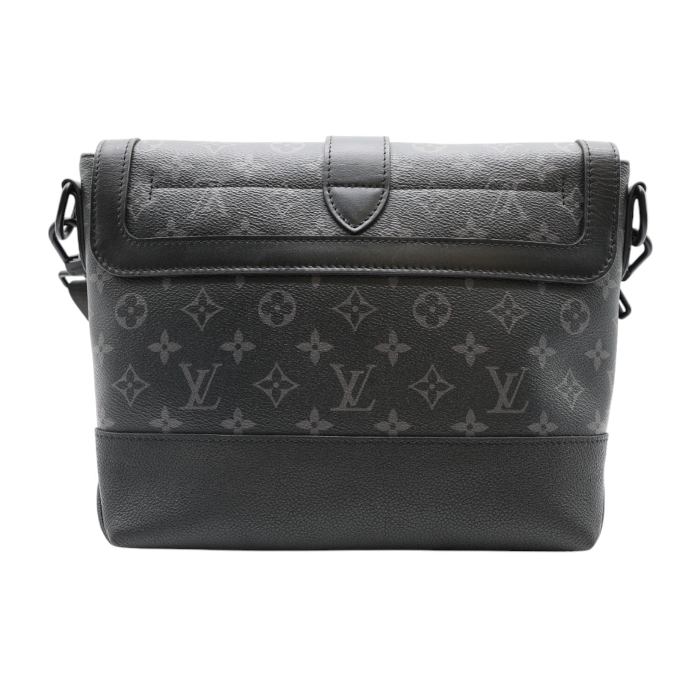 Louis Vuitton Saumur Monogram Eclipse Canvas Messenger Bag