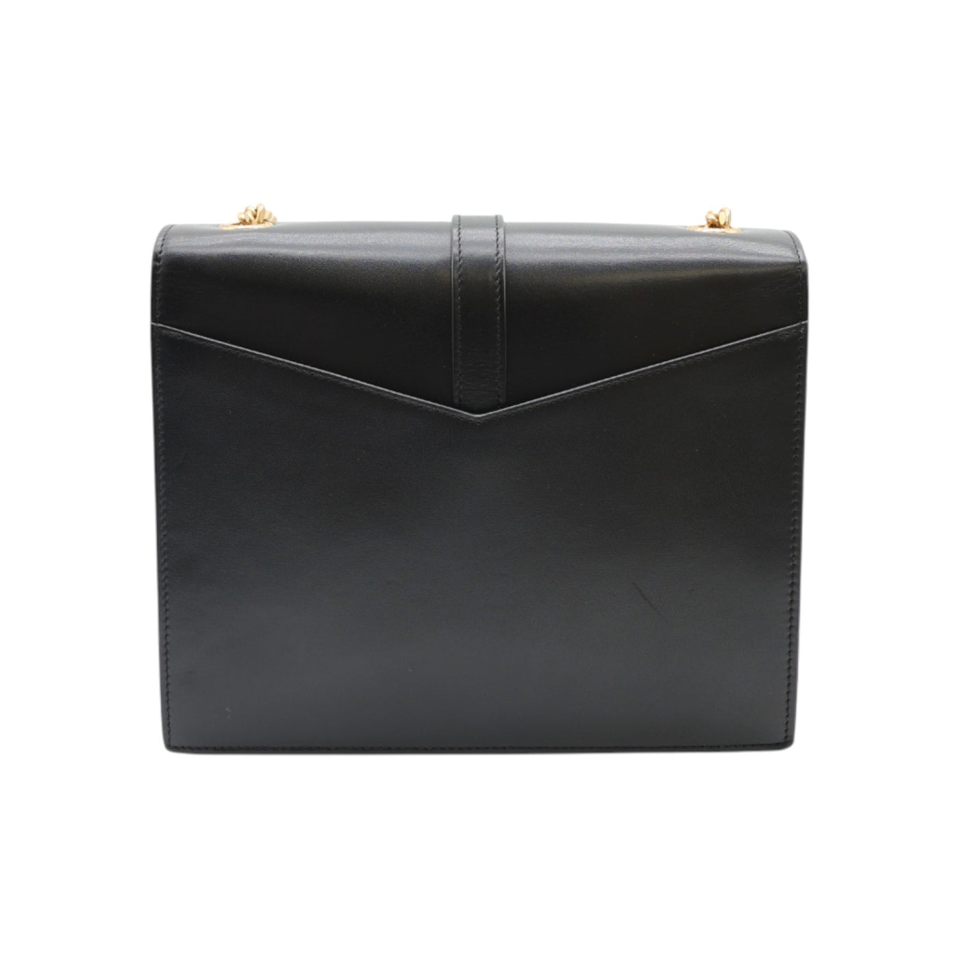 YSL Saint Laurent Sulpice Medium Leather Crossbody Bag In Black