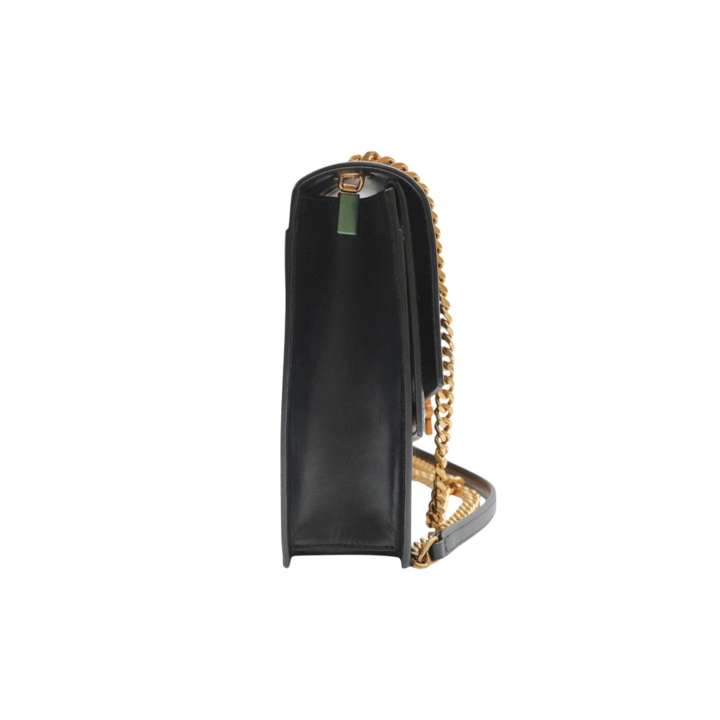 YSL Saint Laurent Sulpice Medium Leather Crossbody Bag In Black