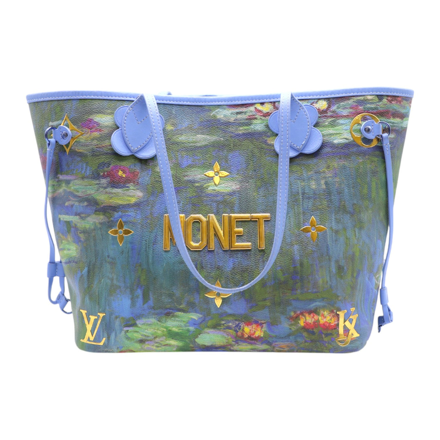 Louis Vuitton Monet Neverfull MM Tote Bag