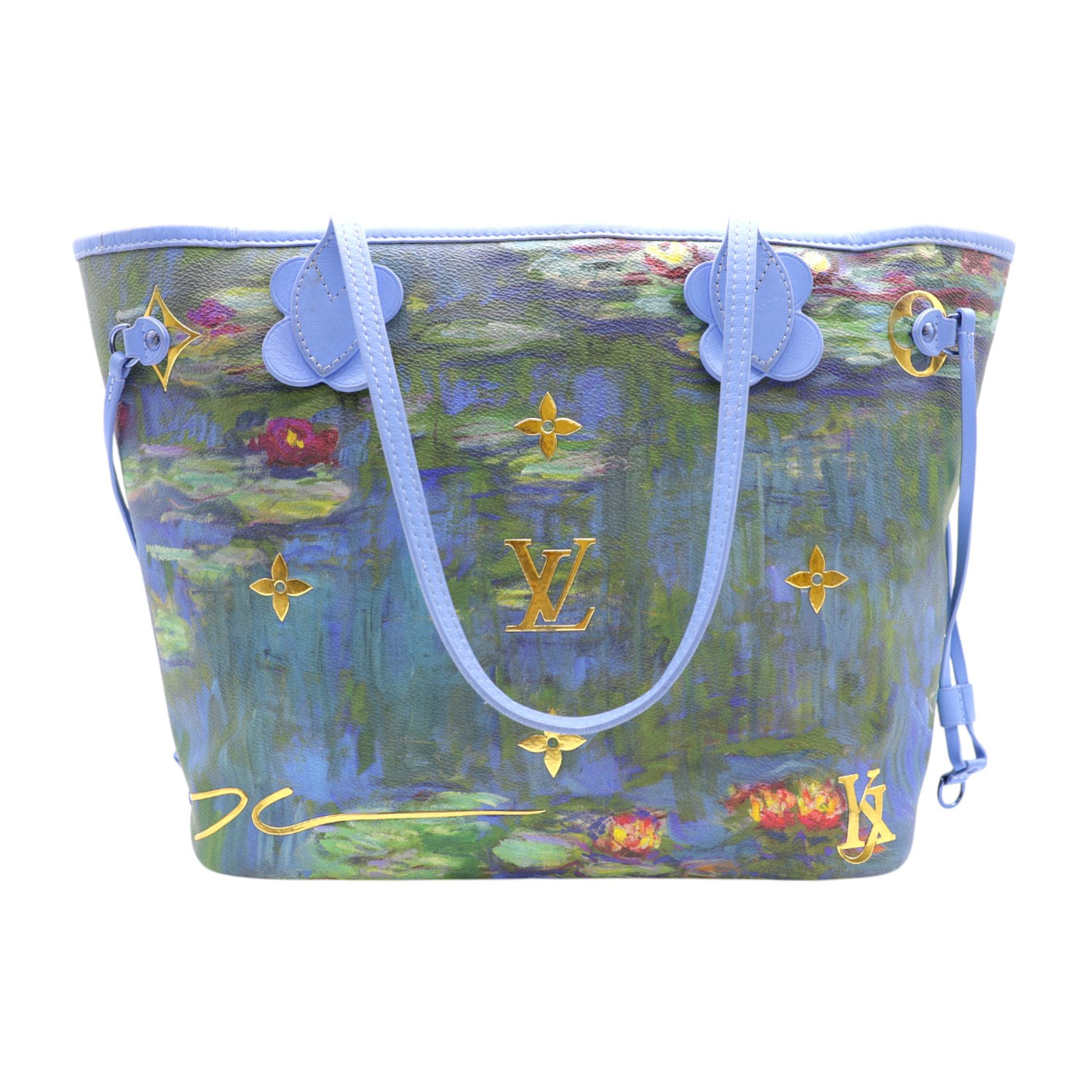 Louis Vuitton Monet Neverfull MM Tote Bag