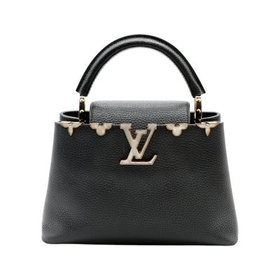 Louis Vuitton Capicines BB Taurillon Leather Handbag In Black