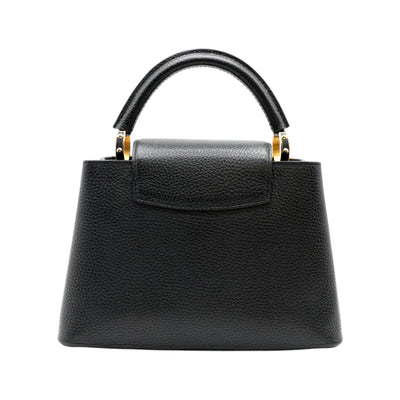 Louis Vuitton Capicines BB Taurillon Leather Handbag In Black