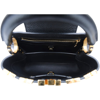 Louis Vuitton Capicines BB Taurillon Leather Handbag In Black