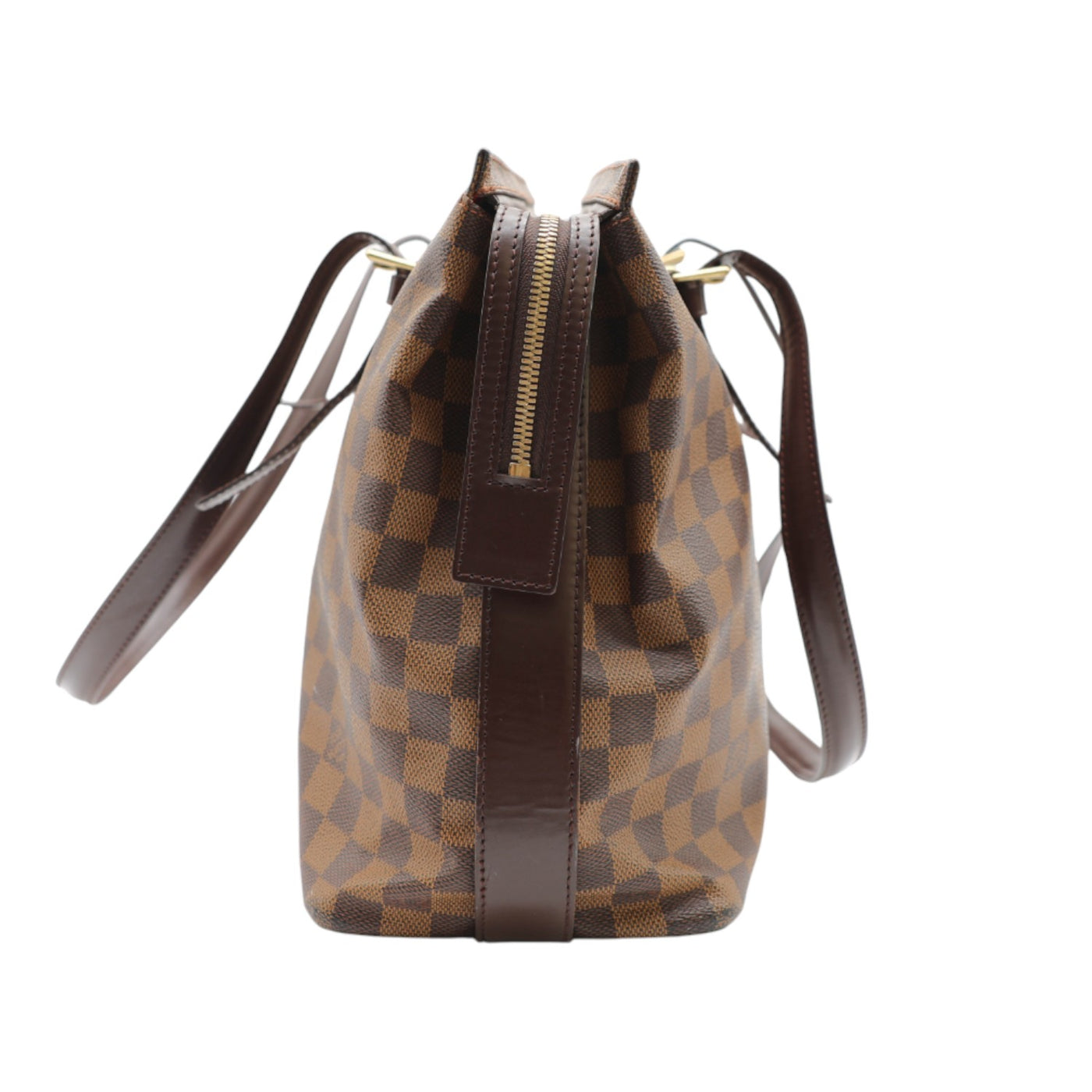 Louis Vuitton Chelsea Damier Ebene Shoulder Tote Bag