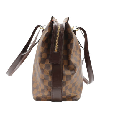 Louis Vuitton Chelsea Damier Ebene Shoulder Tote Bag