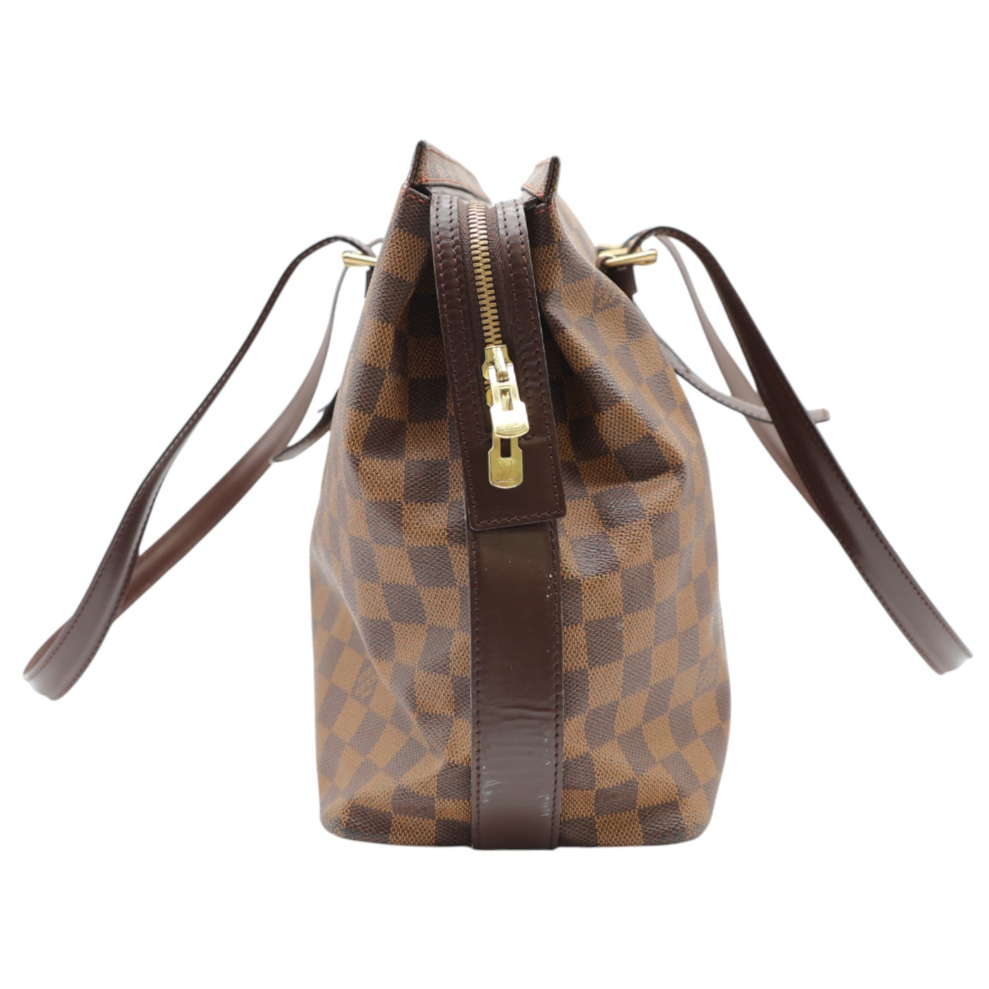 Louis Vuitton Chelsea Damier Ebene Shoulder Tote Bag