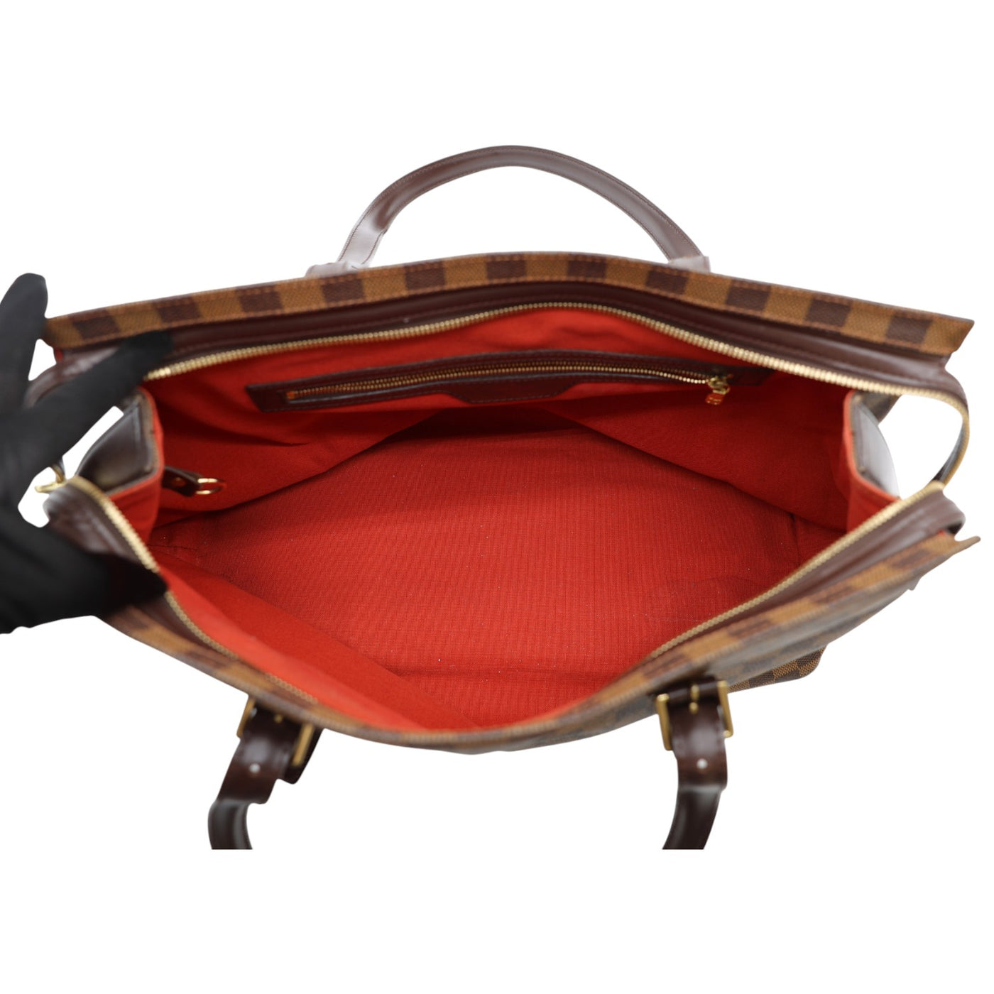 Louis Vuitton Chelsea Damier Ebene Shoulder Tote Bag