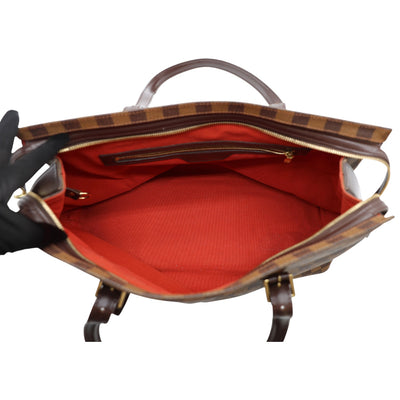 Louis Vuitton Chelsea Damier Ebene Shoulder Tote Bag