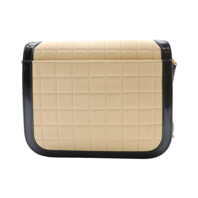 YSL Saint Laurent Solferino Medium Suede Crossbody Bag In Beige