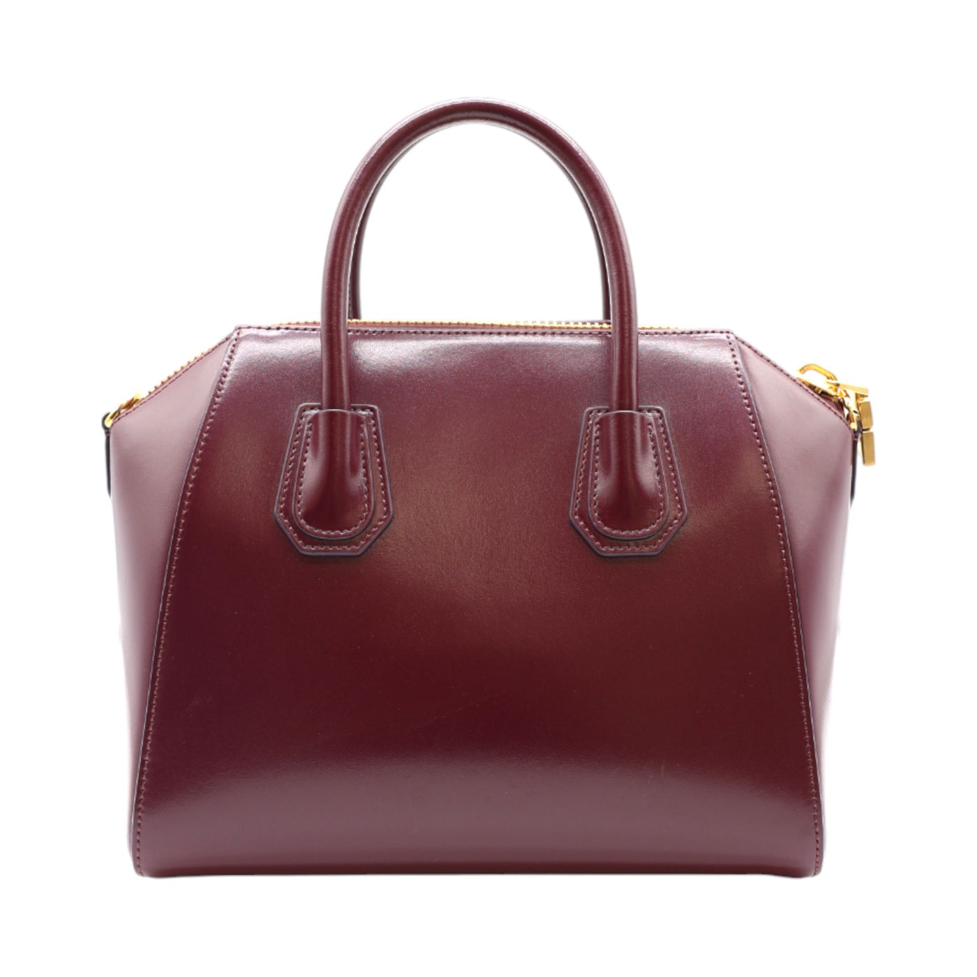 Givenchy Antigona Small Top-handle Bag In Burgundy