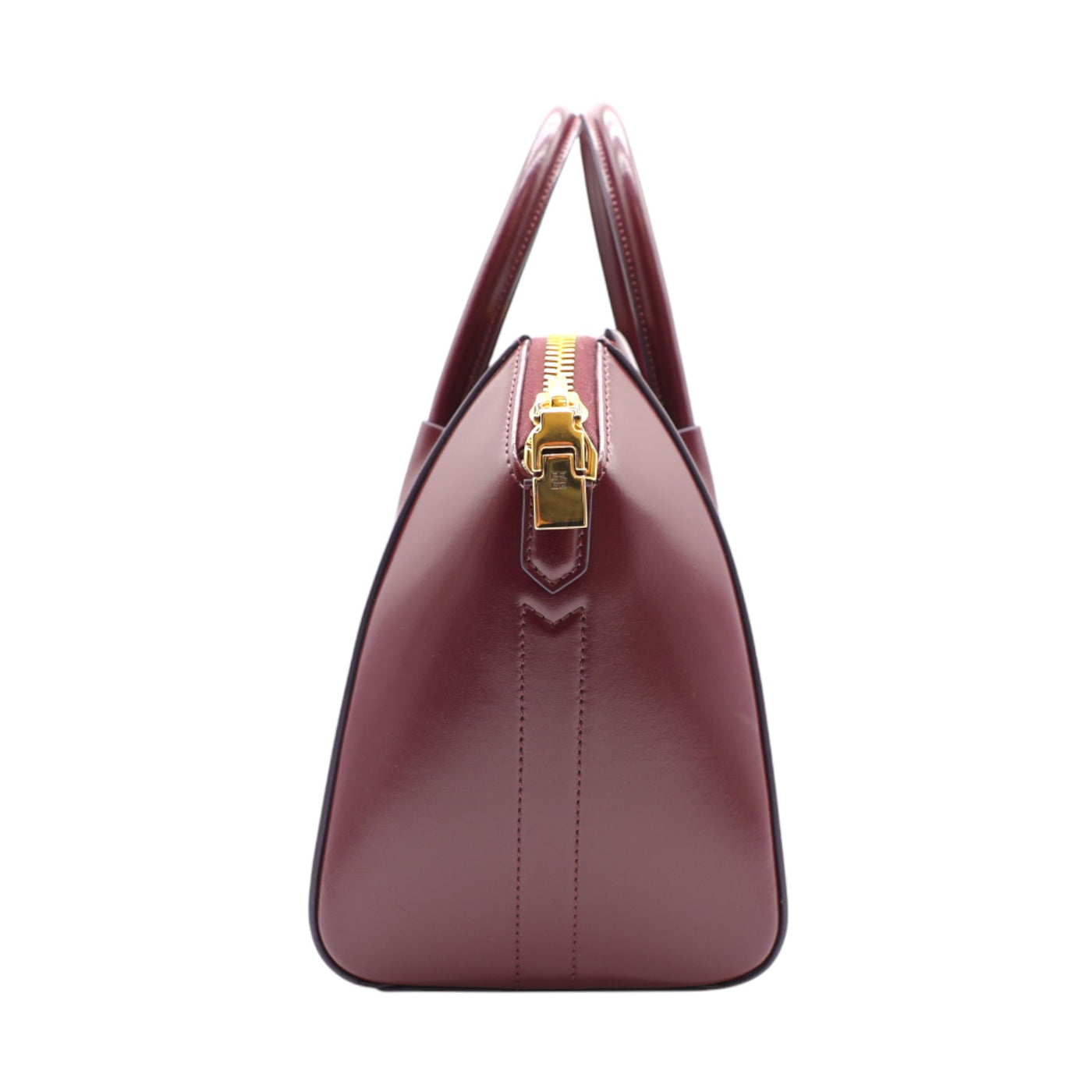 Givenchy Antigona Small Top-handle Bag In Burgundy