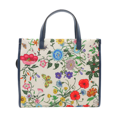 Gucci Flora Medium Canvas Tote Bag