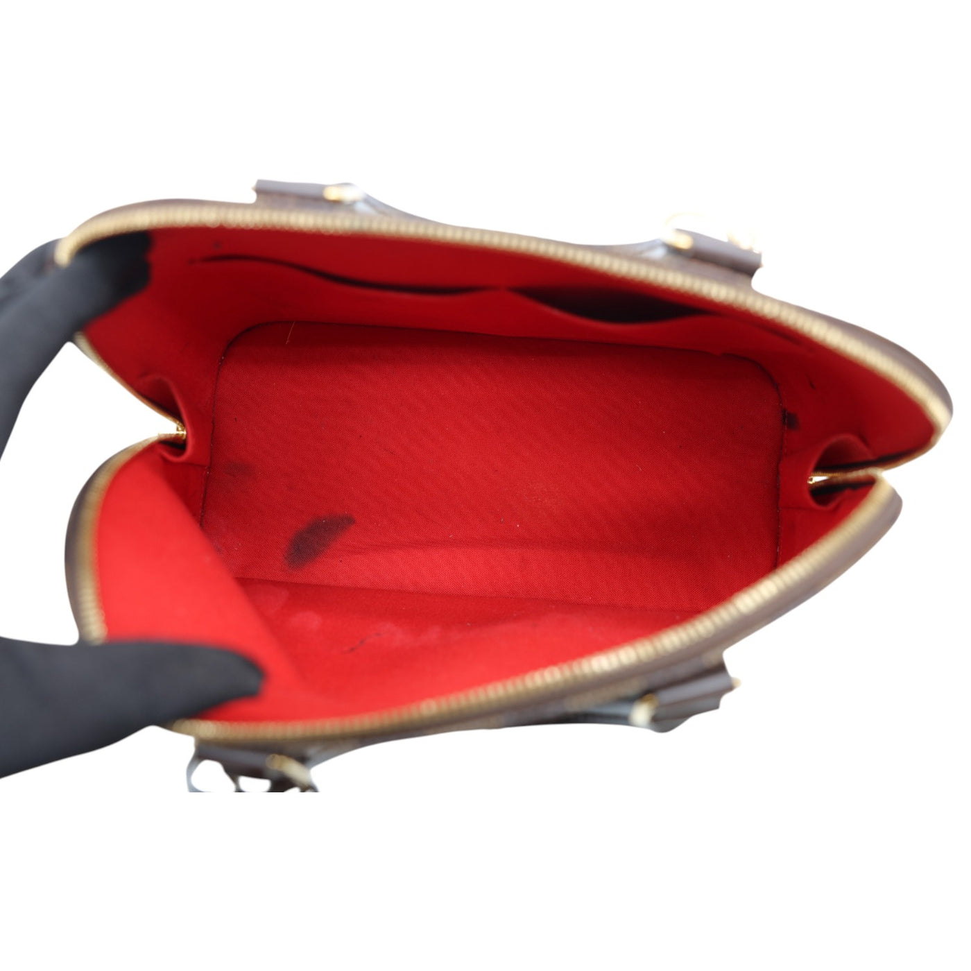 Louis Vuitton Alma PM Damier Ebene Handbag