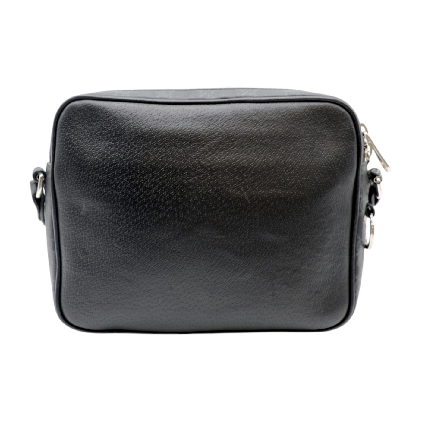 Gucci GG Supreme Canvas Crossbody Messenger Bag In Black