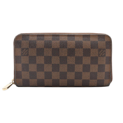 Louis Vuitton Damier Ebene Canvas Zippy Organizer Wallet