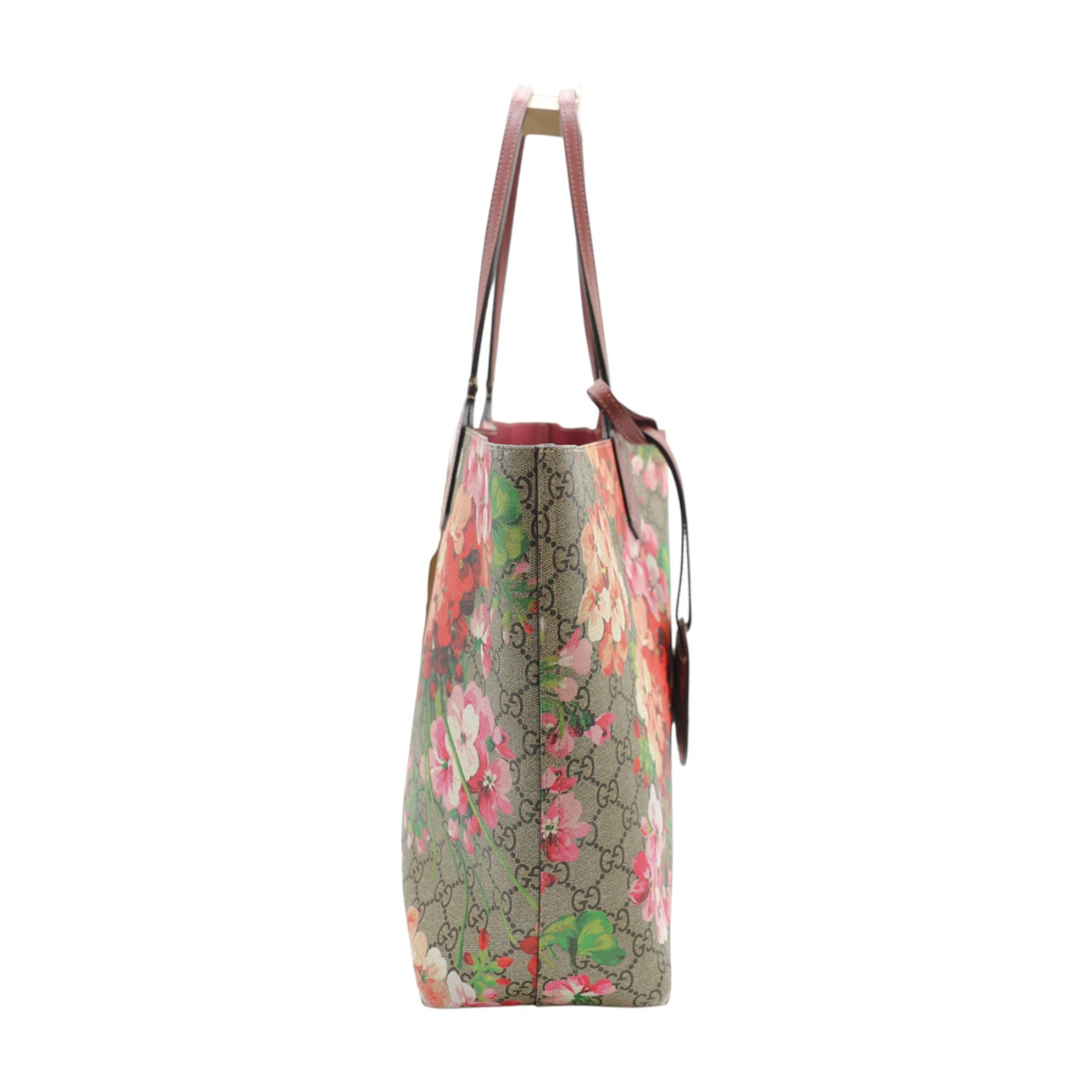 Gucci GG Supreme Blooms Reversible Tote Bag