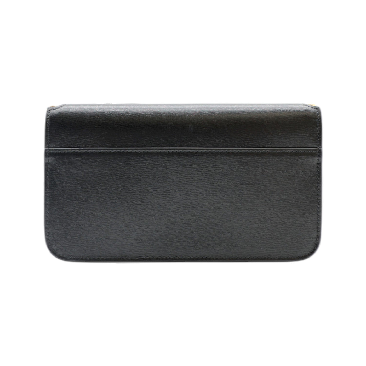 YSL Saint Laurent Cassandre Phone Holder In Black