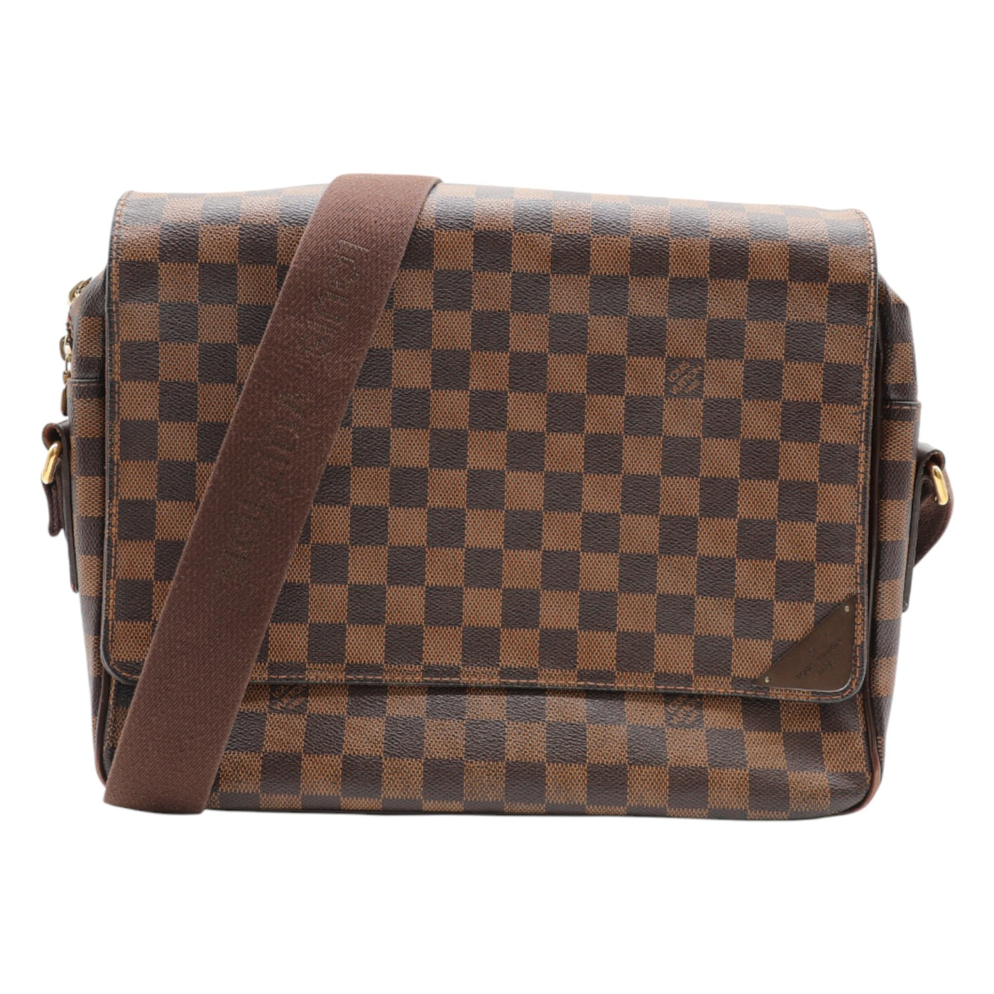 Louis Vuitton Damier Ebene Shelton MM Messenger Bag