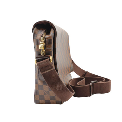 Louis Vuitton Damier Ebene Shelton MM Messenger Bag