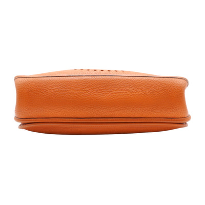 Hermès Evelyn GM Taurilln Clemence Leather Crossbody Bag In Orange
