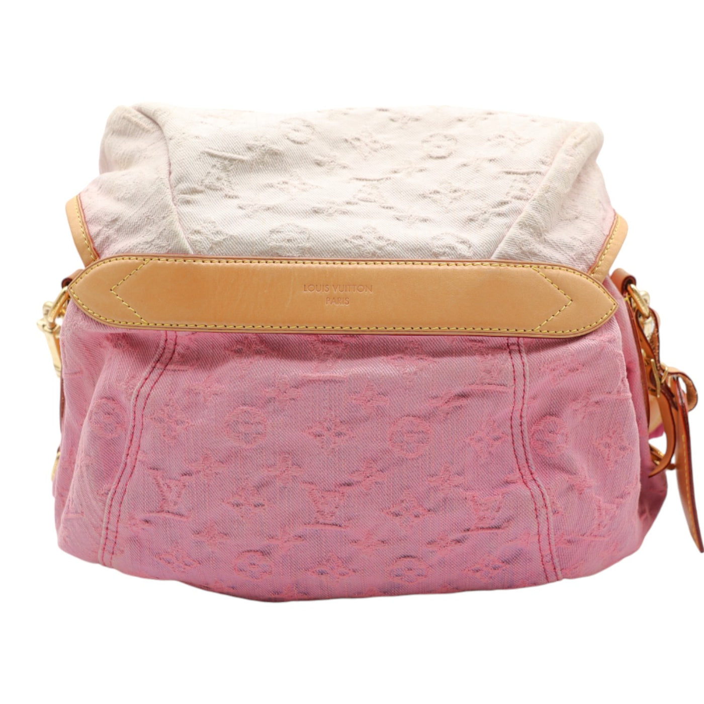 Louis Vuitton Sunshine Denim Crossbody Bag In Rose Pink