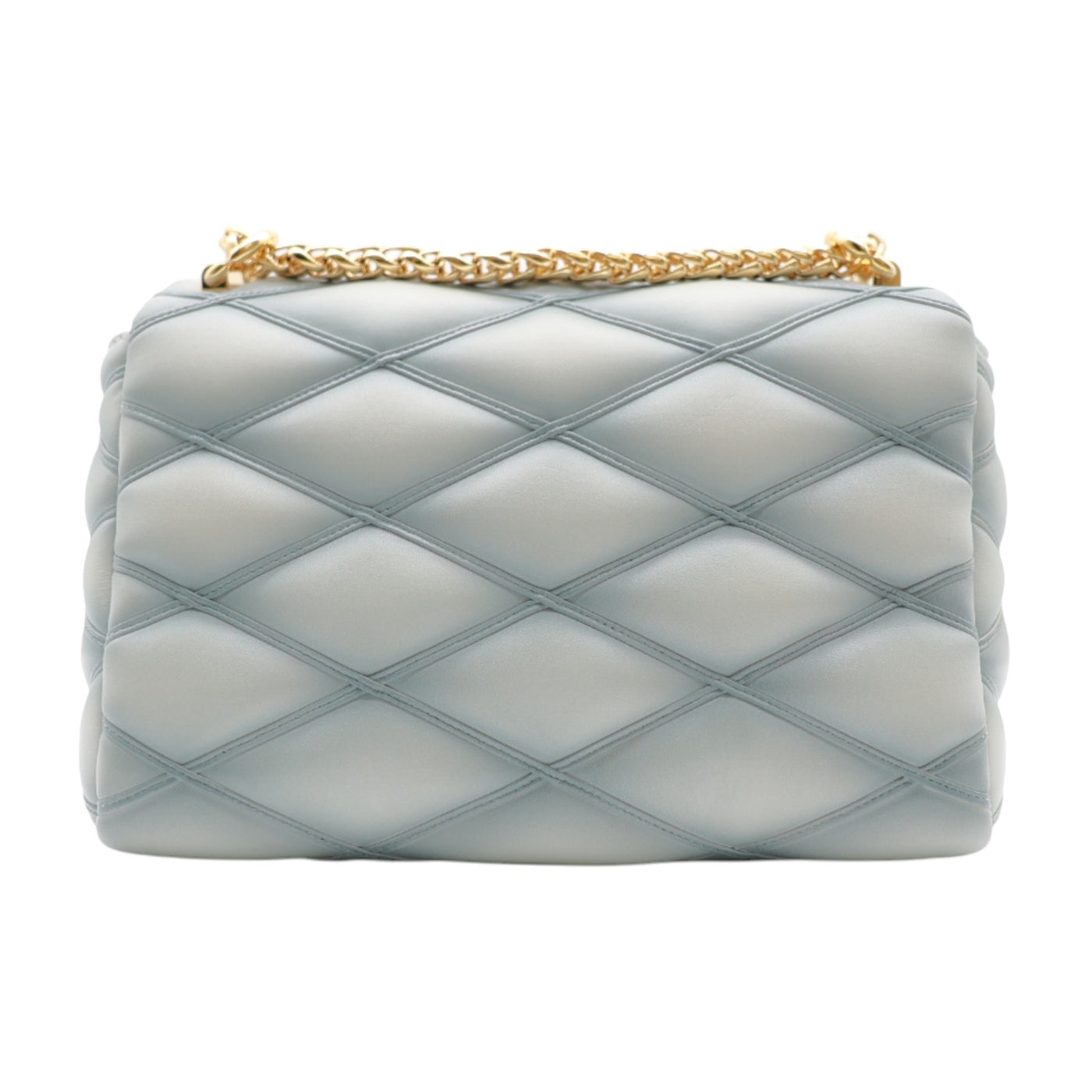 Louis Vuitton GO-14 MM Malletage Lambskin Crossbody Bag In Grey